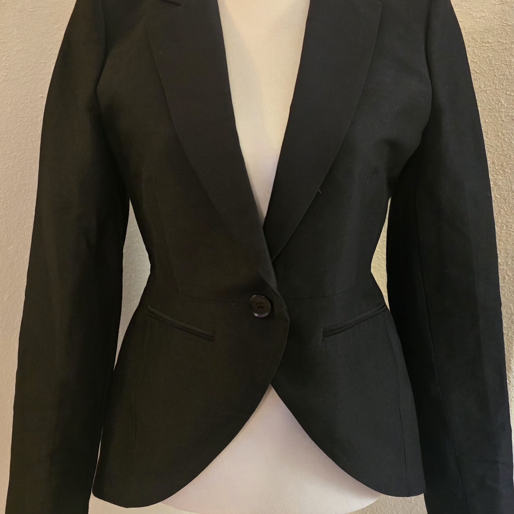 BCBGMaxAzria Classic Black Blazer